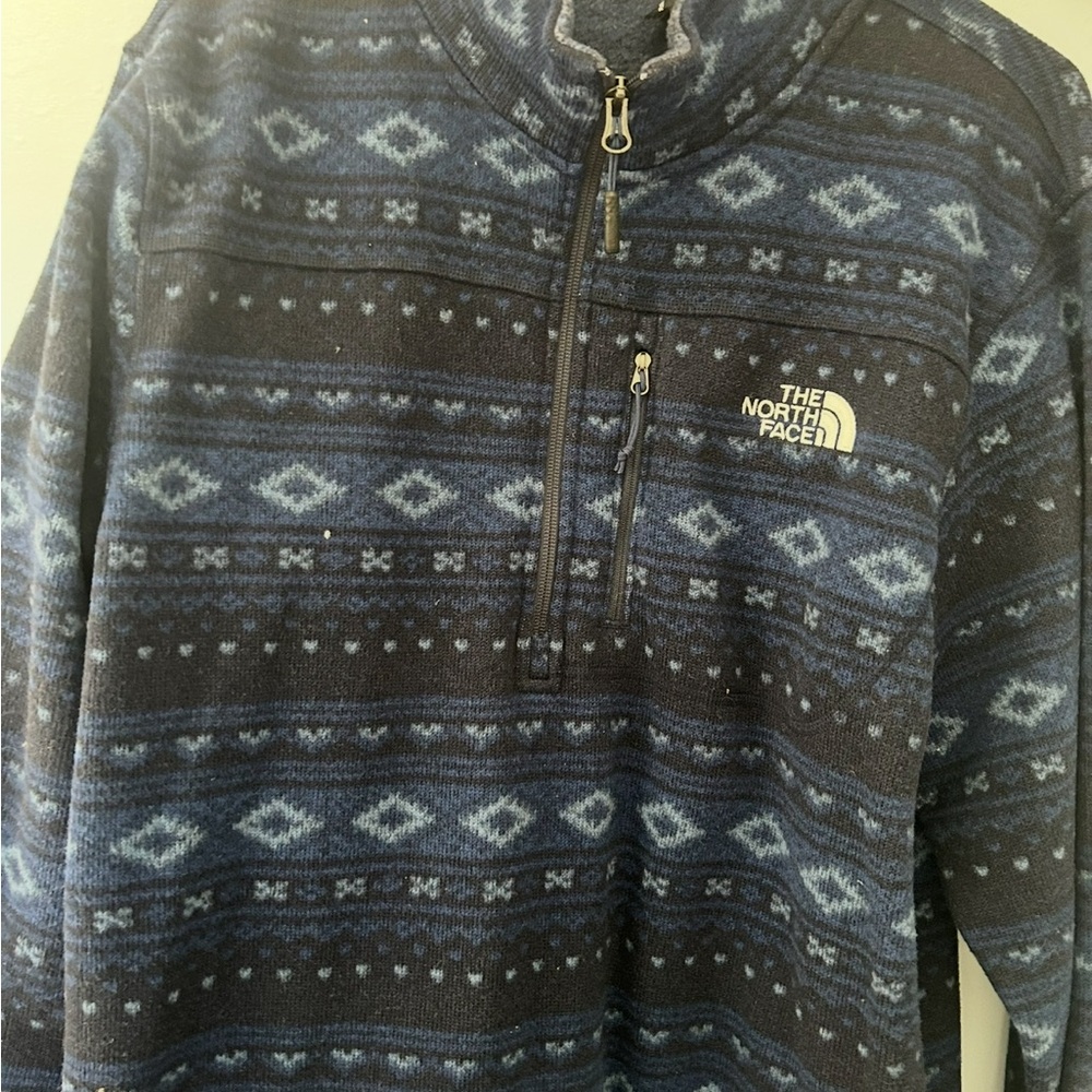 The North Face Women's Blue Patterned Sweater